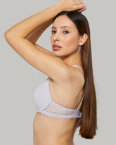 LA SENZA LACE TRENDY BRA LILAC / 34B